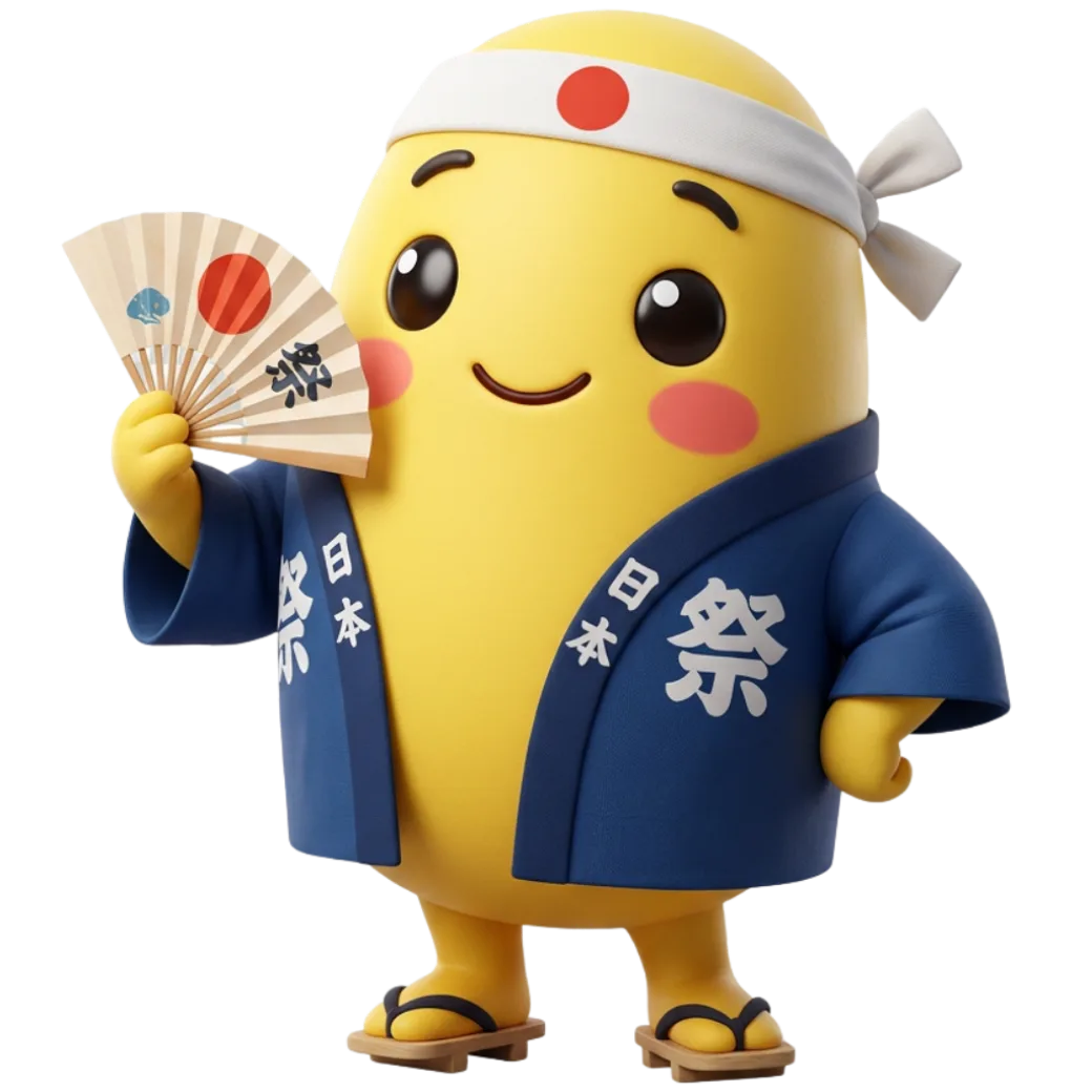 UseJapan mascot waving